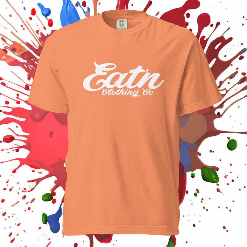 Eatn Classic // Terracotta & White // Unisex T-Shirts