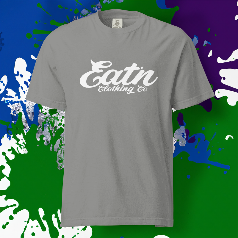 Eatn Classic // Grey & White // Unisex T-Shirts