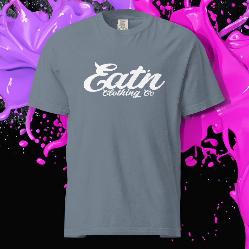 Eatn Classic // Blue Jean & White // Unisex T-Shirts