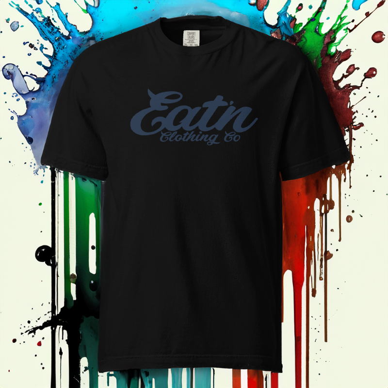 Eatn Classic // Black & Blue Dusk // Unisex T-Shirt