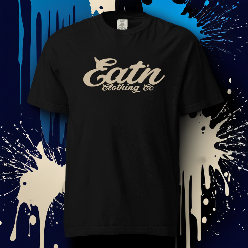 Eatn Classic // Black & Khaki // Unisex T-Shirt