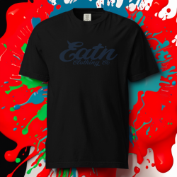 Eatn Classic // Black & Navy // Unisex T-Shirt