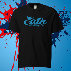 Eatn Classic // Black & Sapphire // Unisex T-Shirt