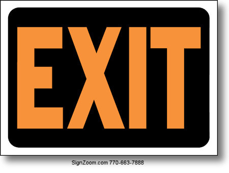 EXIT Sign