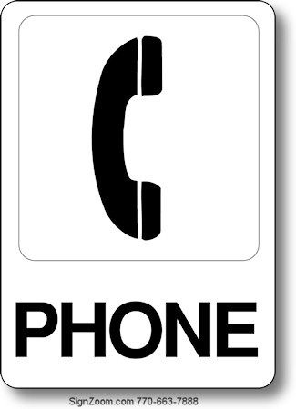 PHONE Sign