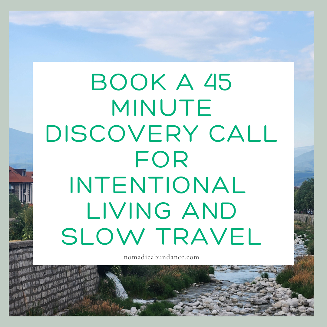 45-Minute Discovery Call for Intentional Living & Slow Travel