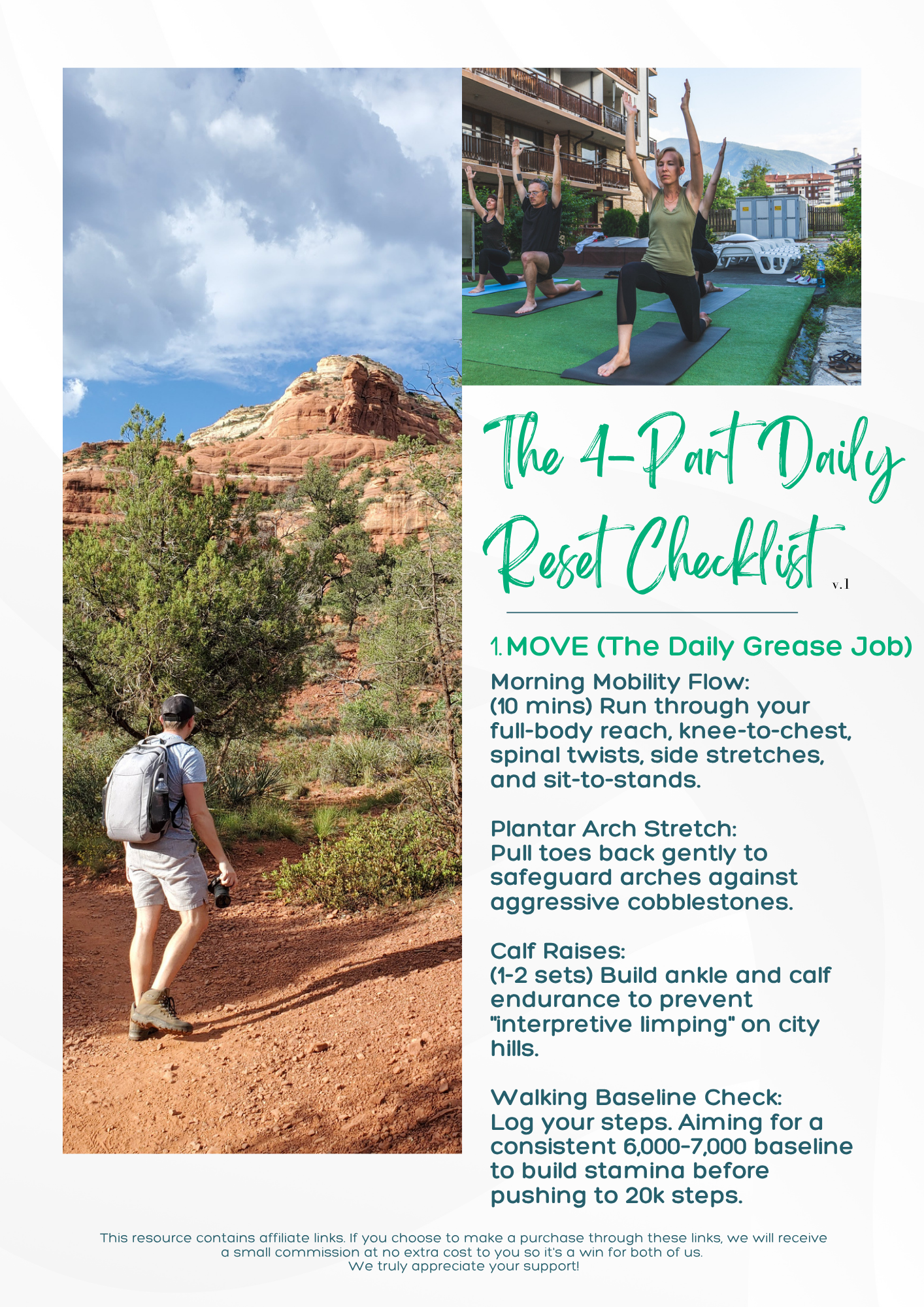 The 4 Part Daily Reset Checklist