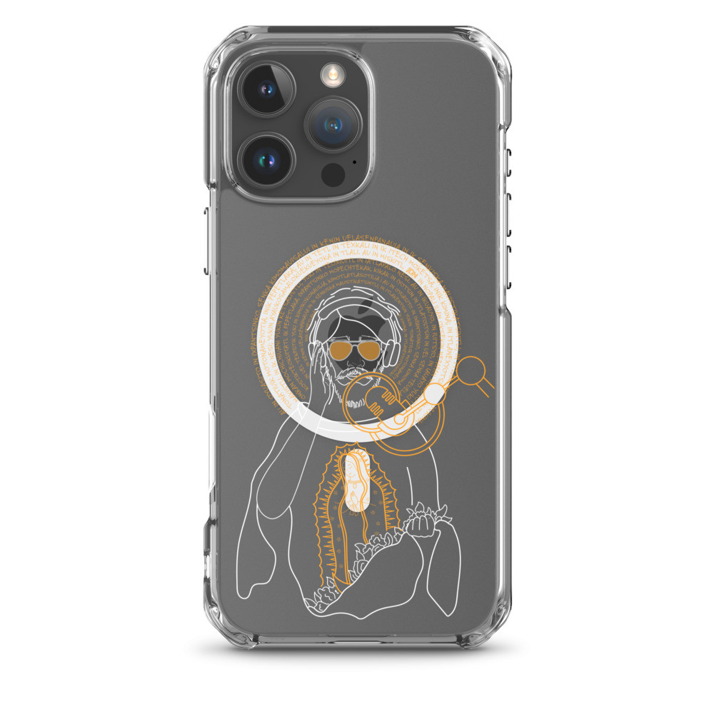 Funda MagSafe® transparente JD Nican Mopohua para iPhone®