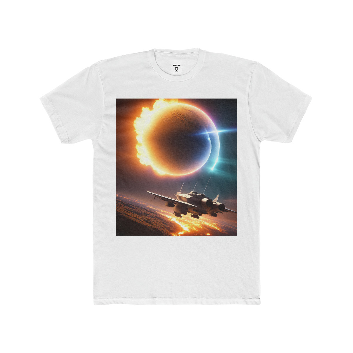 Studio 69 Art Collection -01- Men's Cotton Crew Tee