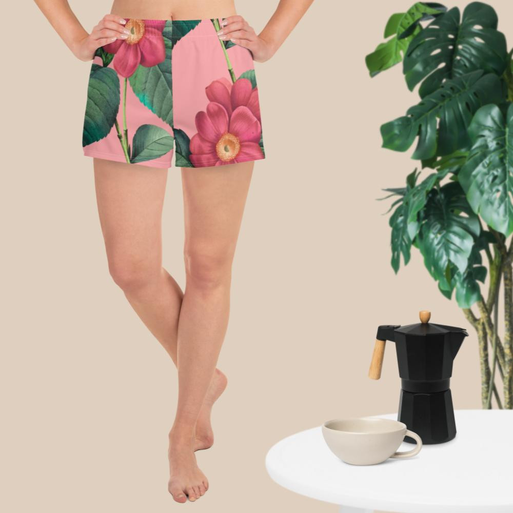 Studio 69 - Women’s Flowers Athletic Shorts