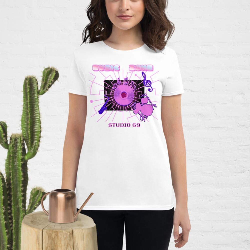 Studio 69 Music Zone Women's short sleeve t-shirt