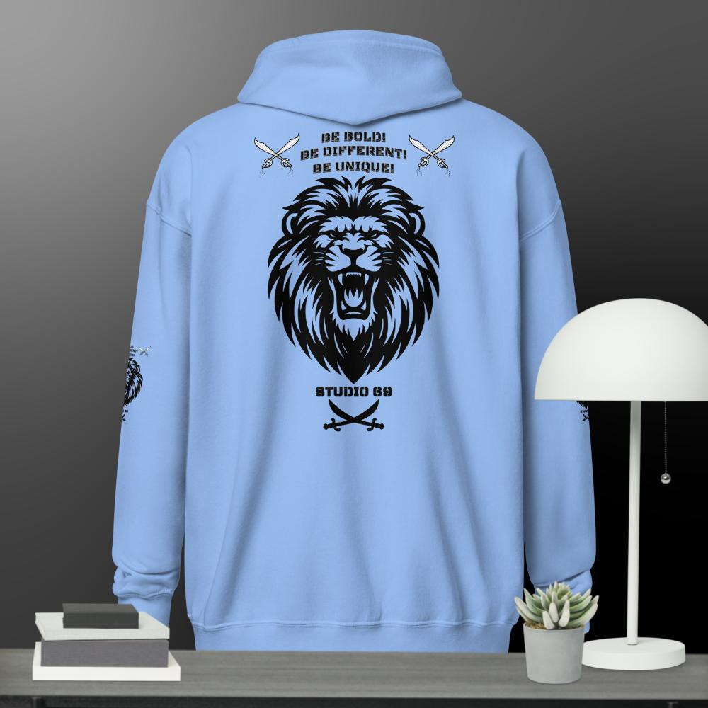 Studio 69 Be Bold Lion Unisex heavy blend zip hoodie