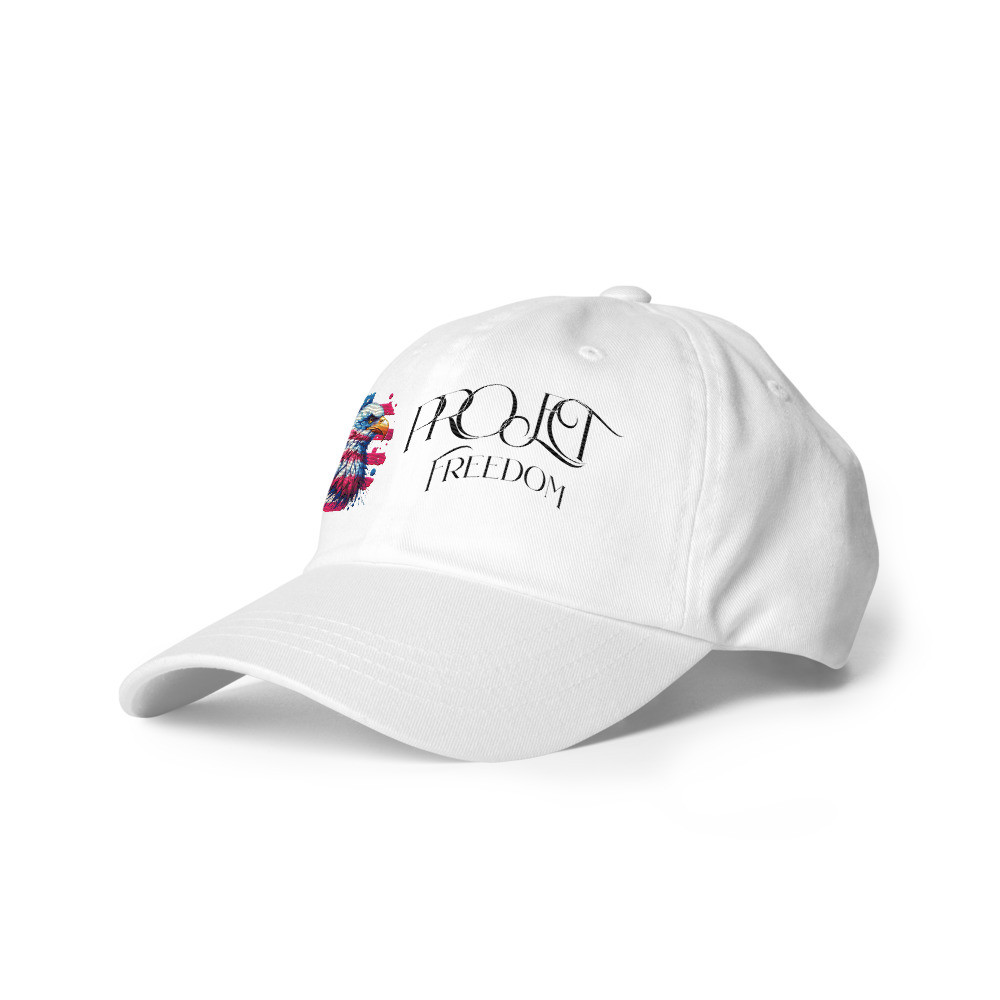 Studio 69 Project Freedom White Dad Hat