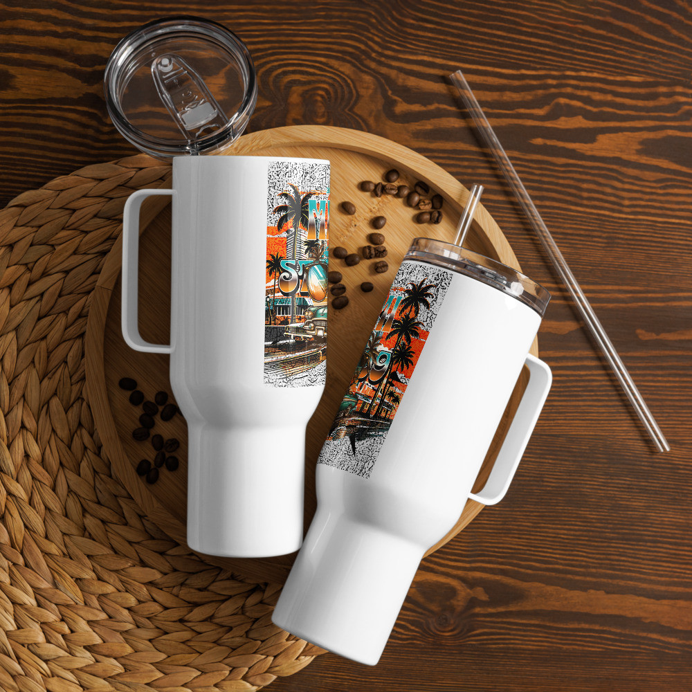 Studio 69 - 305 Travel mug with a handle