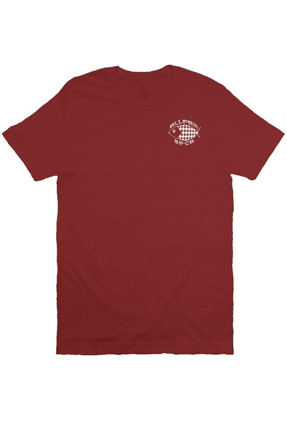AF GO FISH T-SHIRT (WINO/WHT)