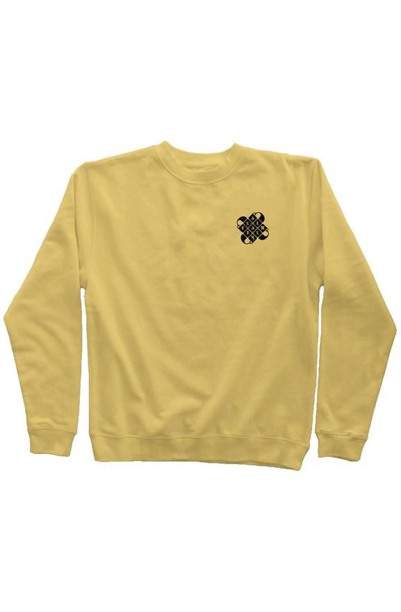 AF BLACK DIAMOND CREW NECK (YLW/BLACK)