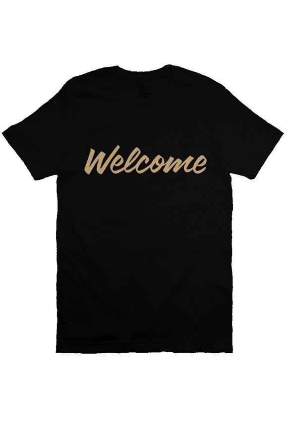 AF WELCOME T BLK/GLD