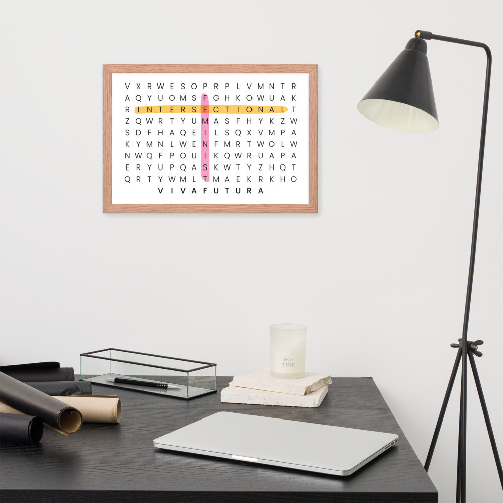 Intersectional Feminist - Framed Poster