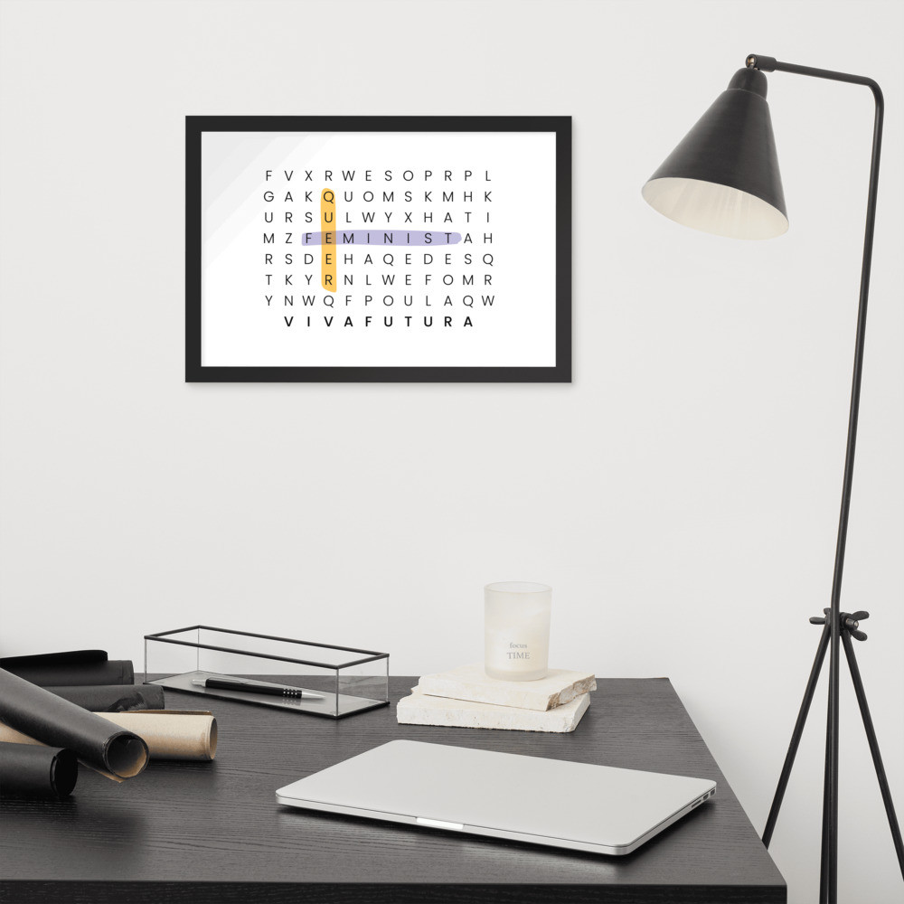 Queer Feminist - Framed Poster