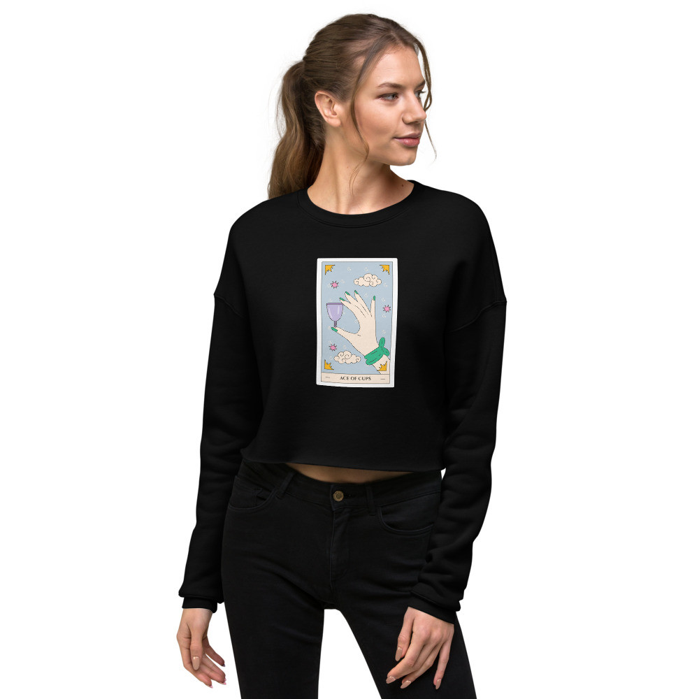 Ace of Cups - Crop Sweatshirt