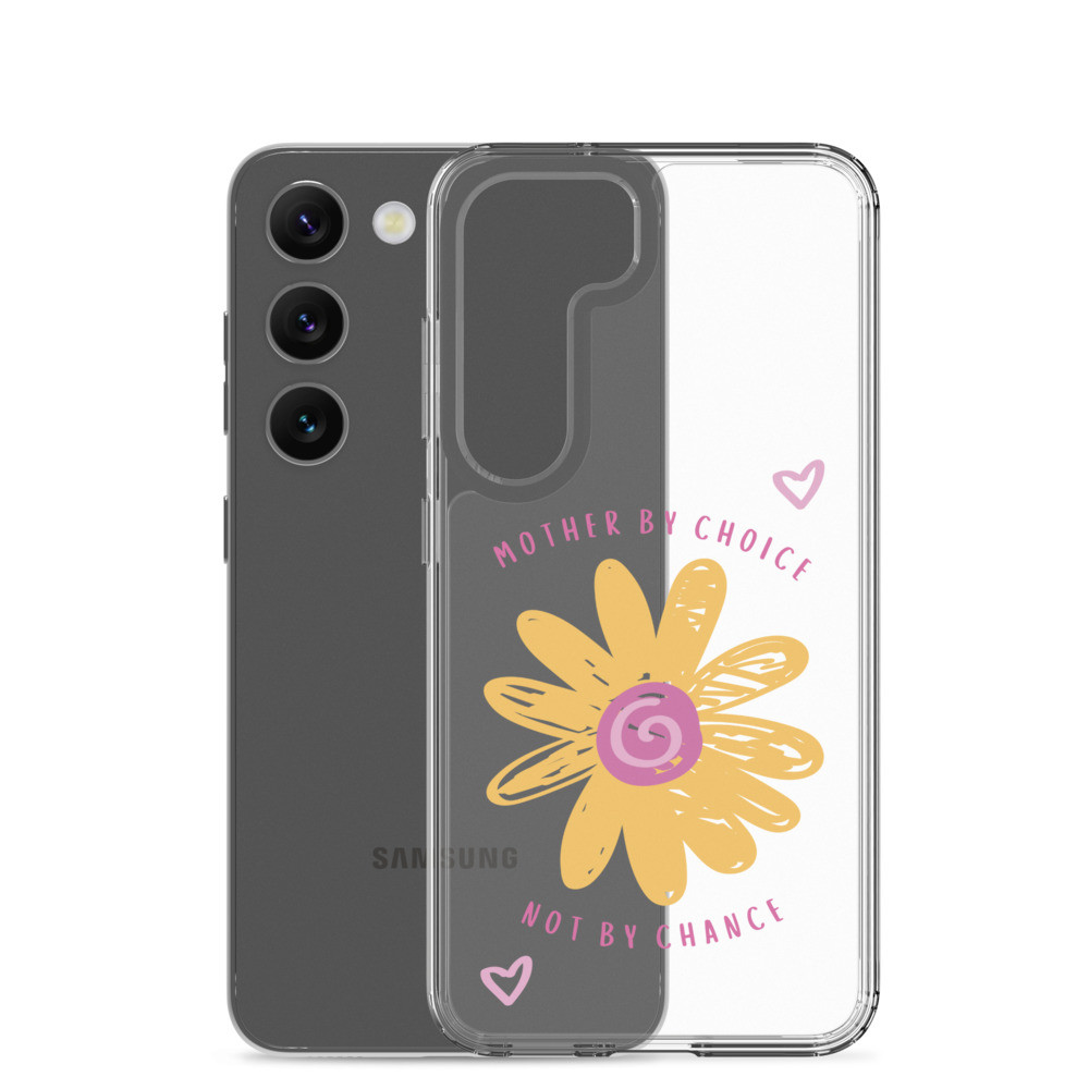 Mother by Choice - Clear Case for Samsung®