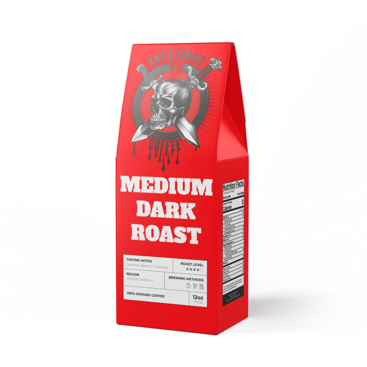 The Knife Junkie Flathead Valley Coffee Blend (Medium-Dark Roast)