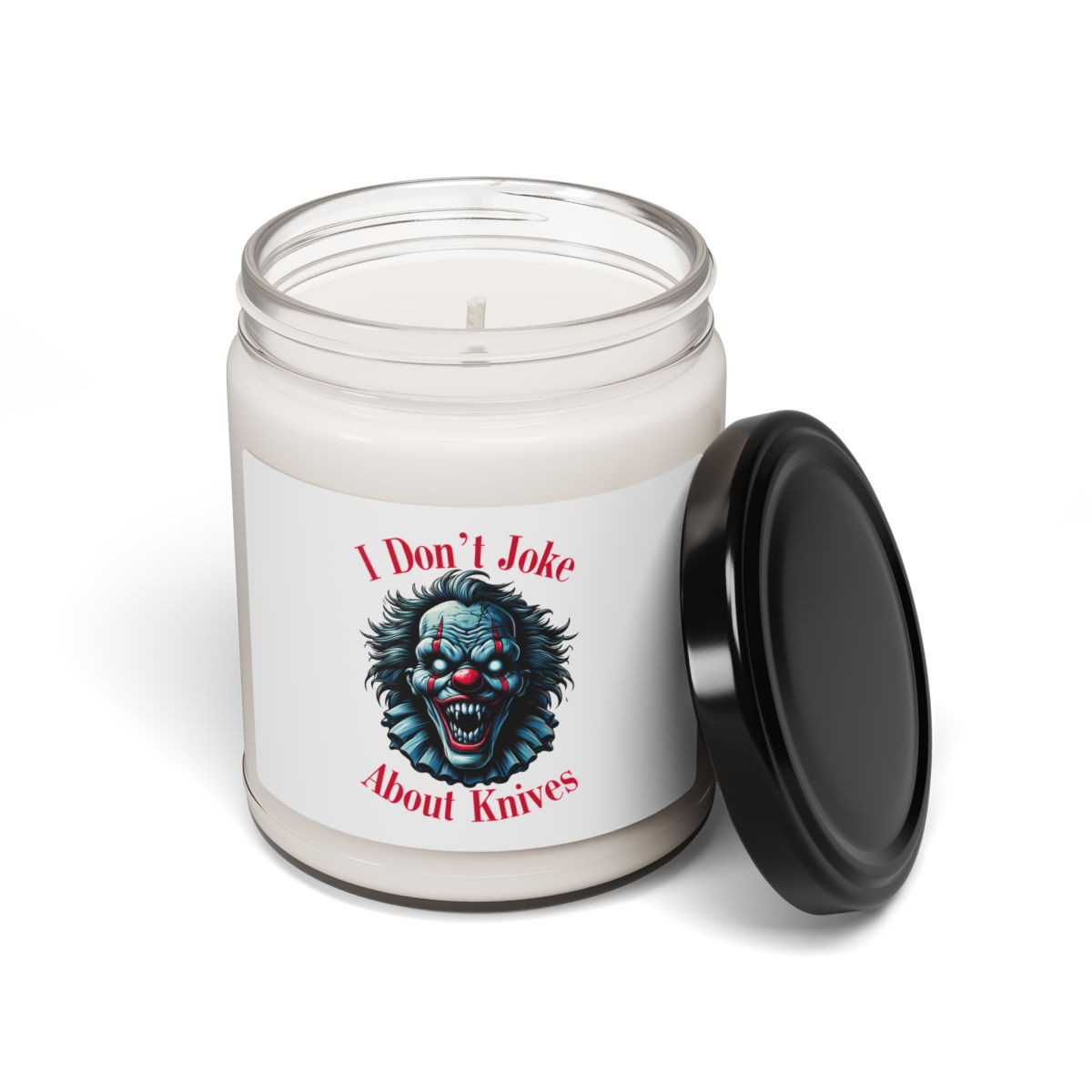 I Don't Joke About Knives - Scented Soy Candle, 9oz