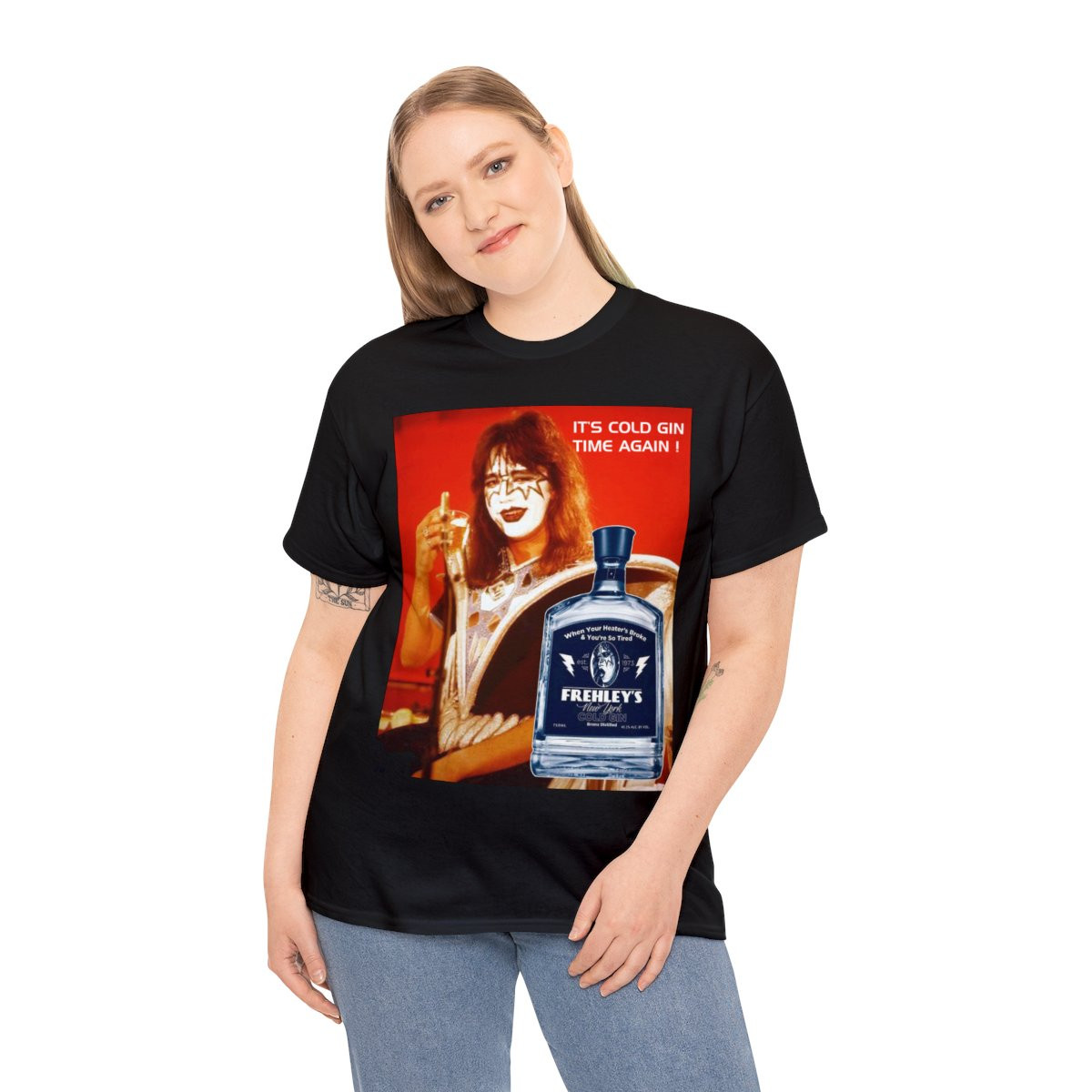KISS Ace Frehley Cold Gin 2 Men's Short Sleeve Tee
