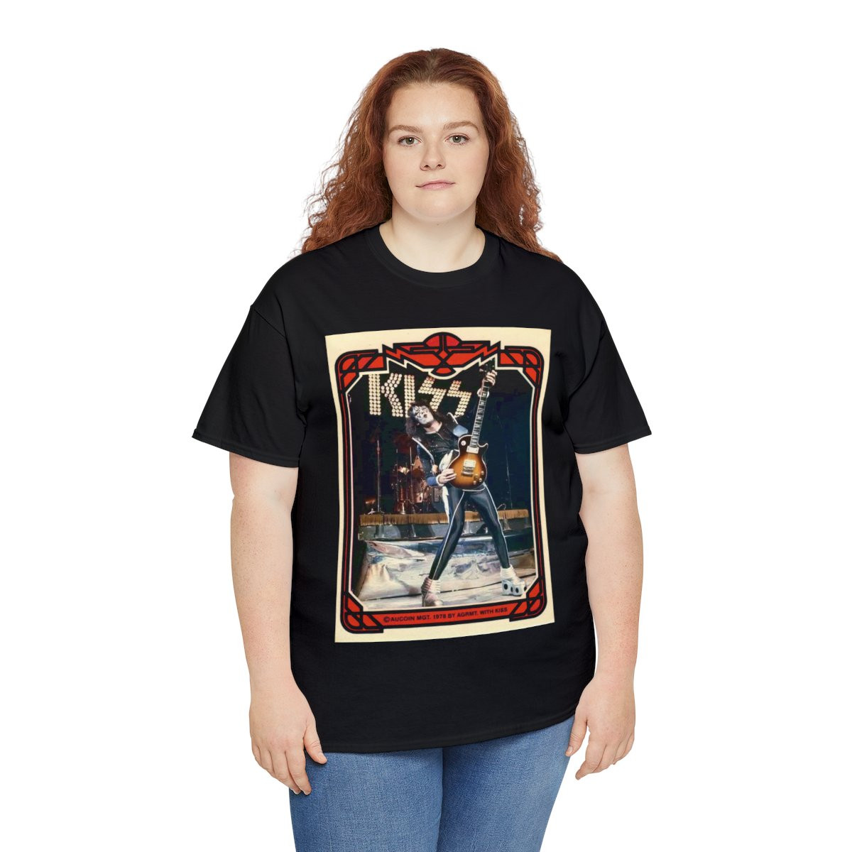 KISS cards Ace Frehley card 3 Sleeve Tee