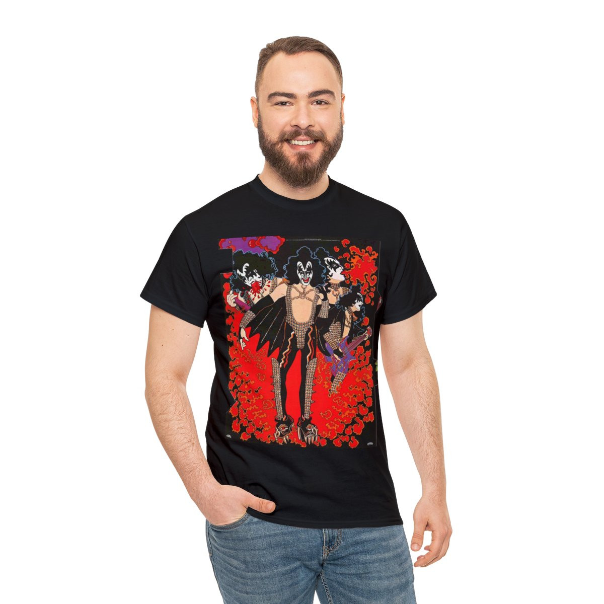KISS Solo GENE Poster unisex Short Sleeve Tee