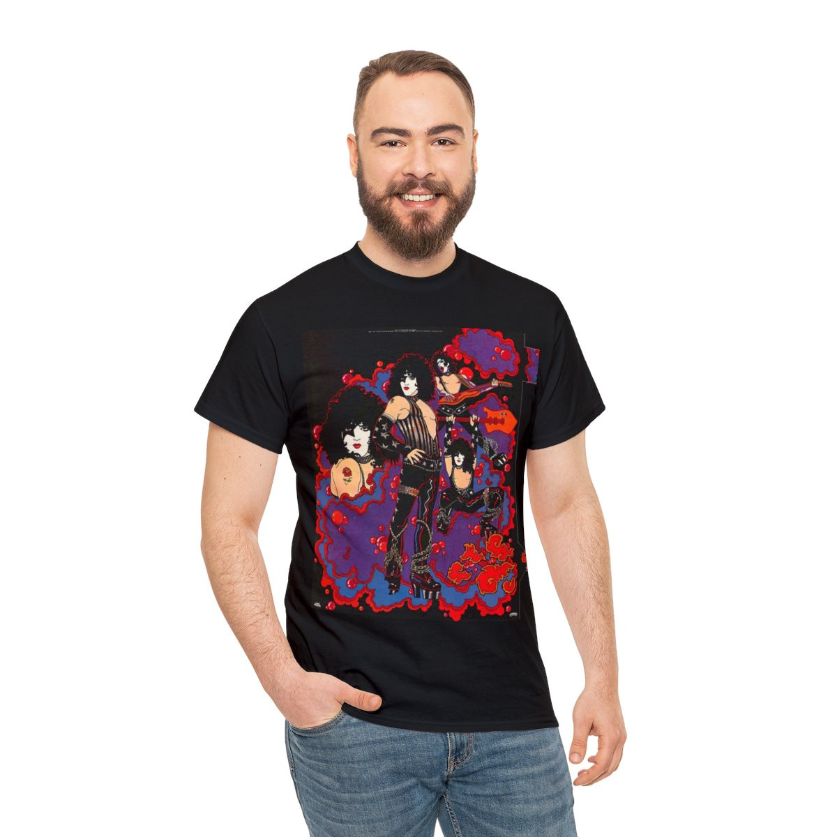 KISS Solo Paul Poster unisex Short Sleeve Tee