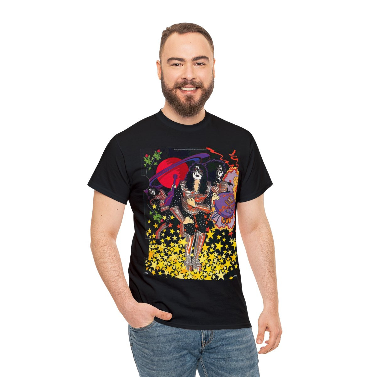 KISS Solo ACE Poster unisex Short Sleeve Tee