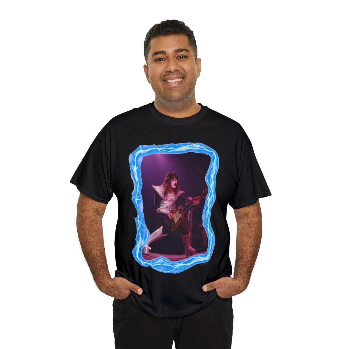 Ace Frehley of KISS  unisex Short Sleeve T Shirt