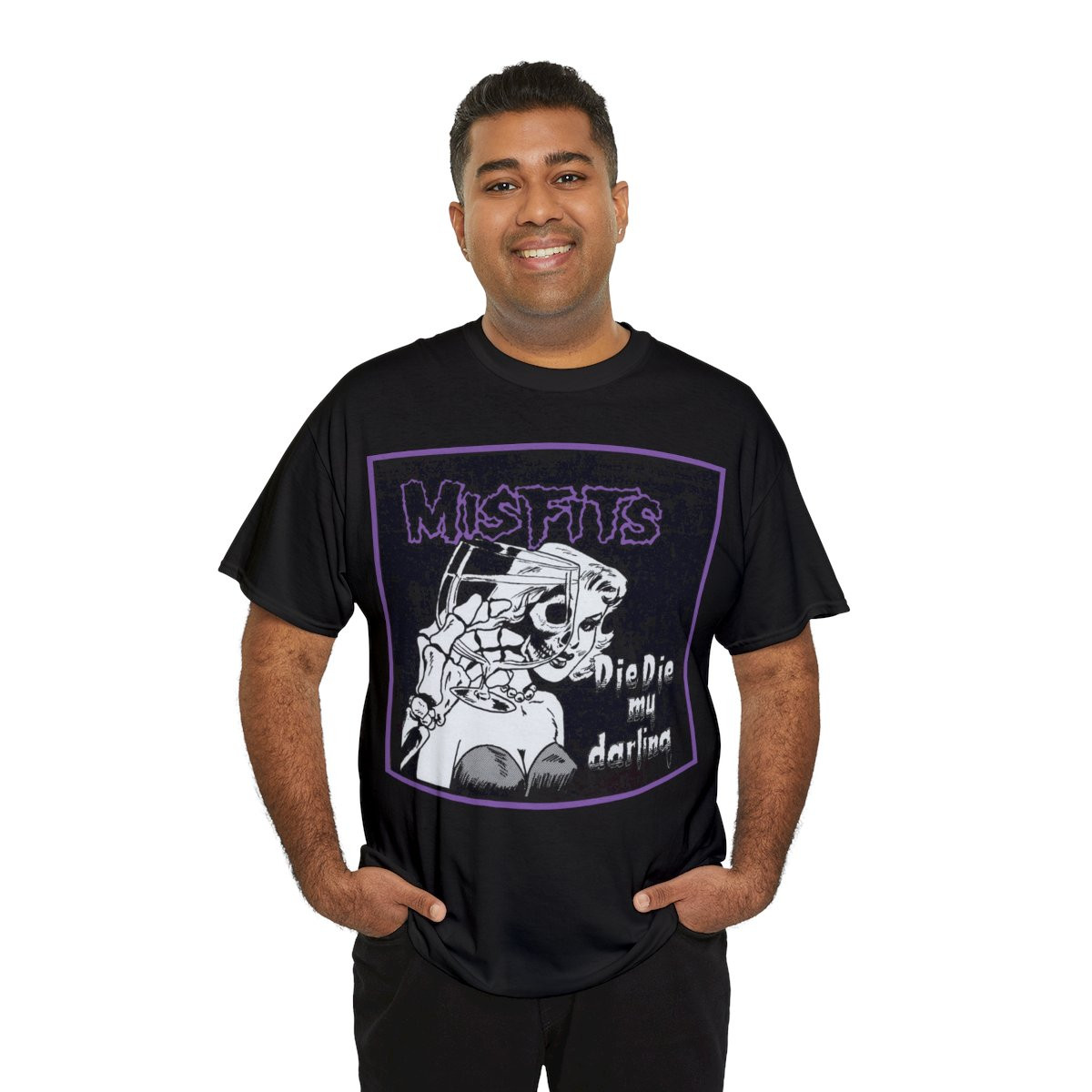 MISFITS Die Die My Darling unisex Short Sleeve Tee