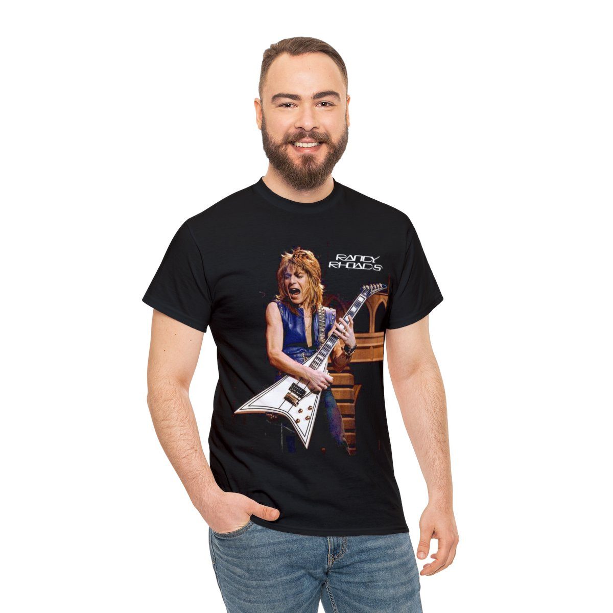 Blizzard of Oz Randy Rhoads unisex Short Sleeve Tee