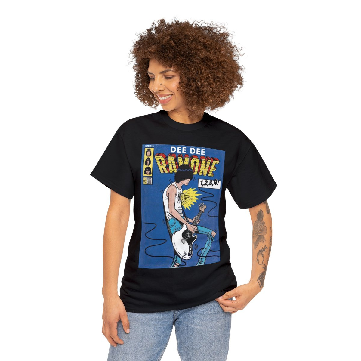 The Amazing DEE DEE Ramone of The Ramones unisex Short Sleeve T Shirt