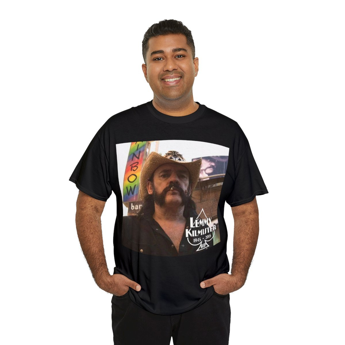 Motorhead Lemmy RIP Unisex Heavy Cotton Tee
