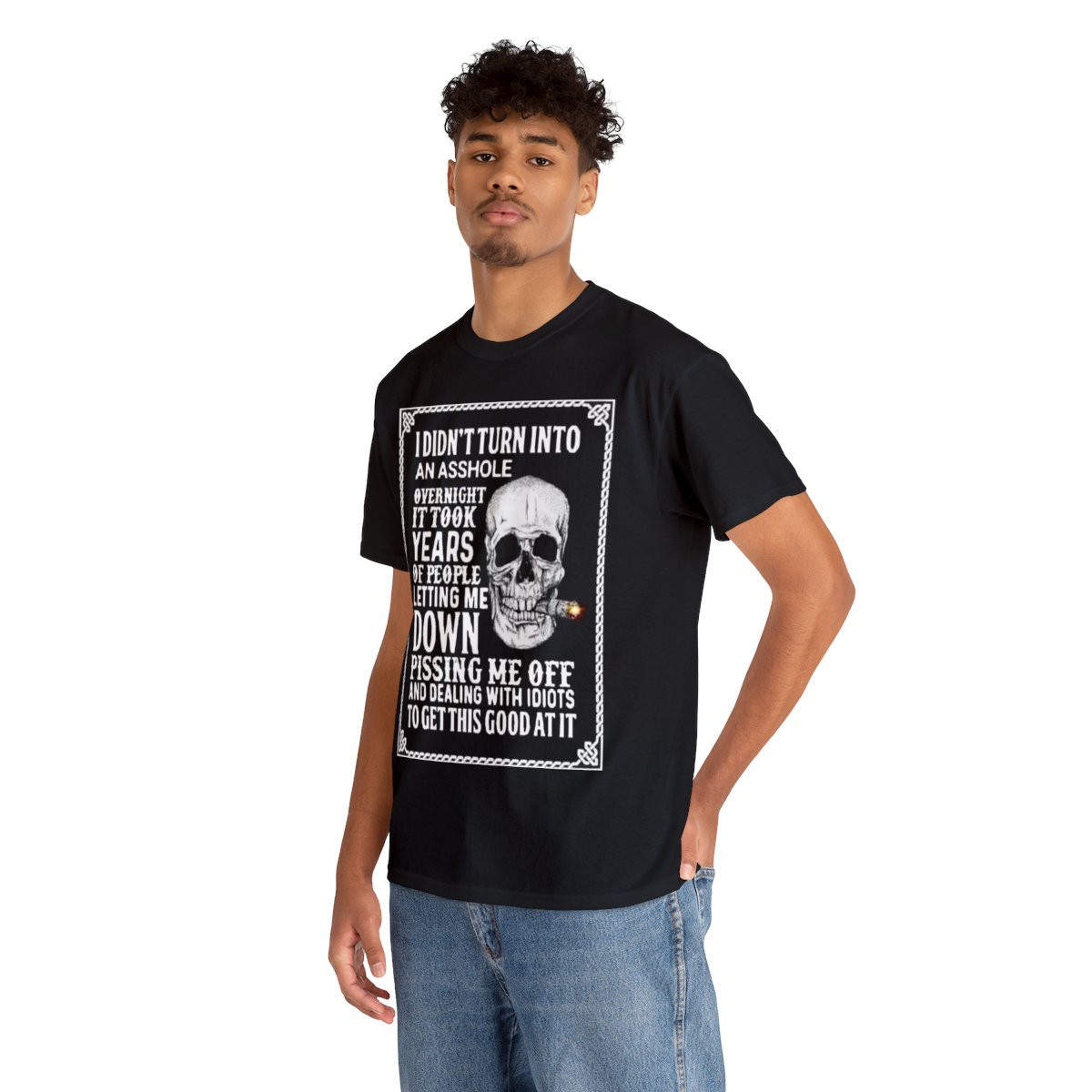 I didn't turn into an A#^hole overnight it took years of people unisex Short Sleeve Tee