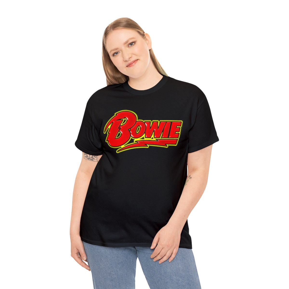 Bowie  Unisex Heavy Cotton unisex Short Sleeve Tee