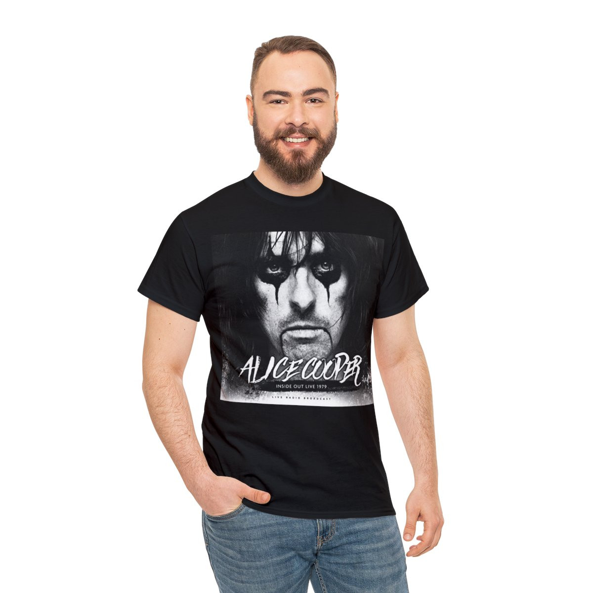 Alice Cooper LIVE from The Inside unisex Short Sleeve Tee