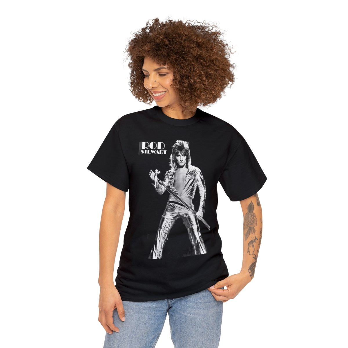 Rod Stewart unisex Short Sleeve Tee