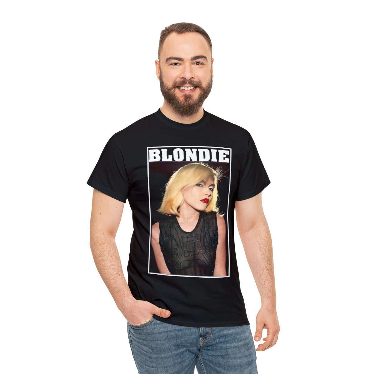 Debbie Harry of Blondie unisex Short Sleeve Tee