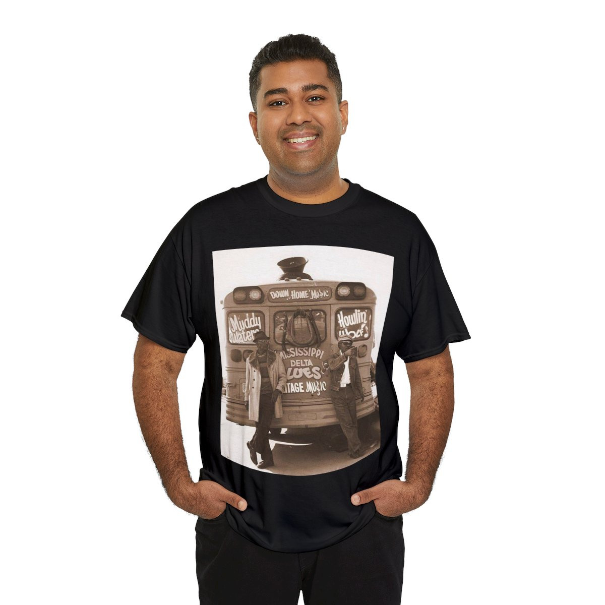MUDDY Waters and Howlin WOLF unisex Short Sleeve Tee