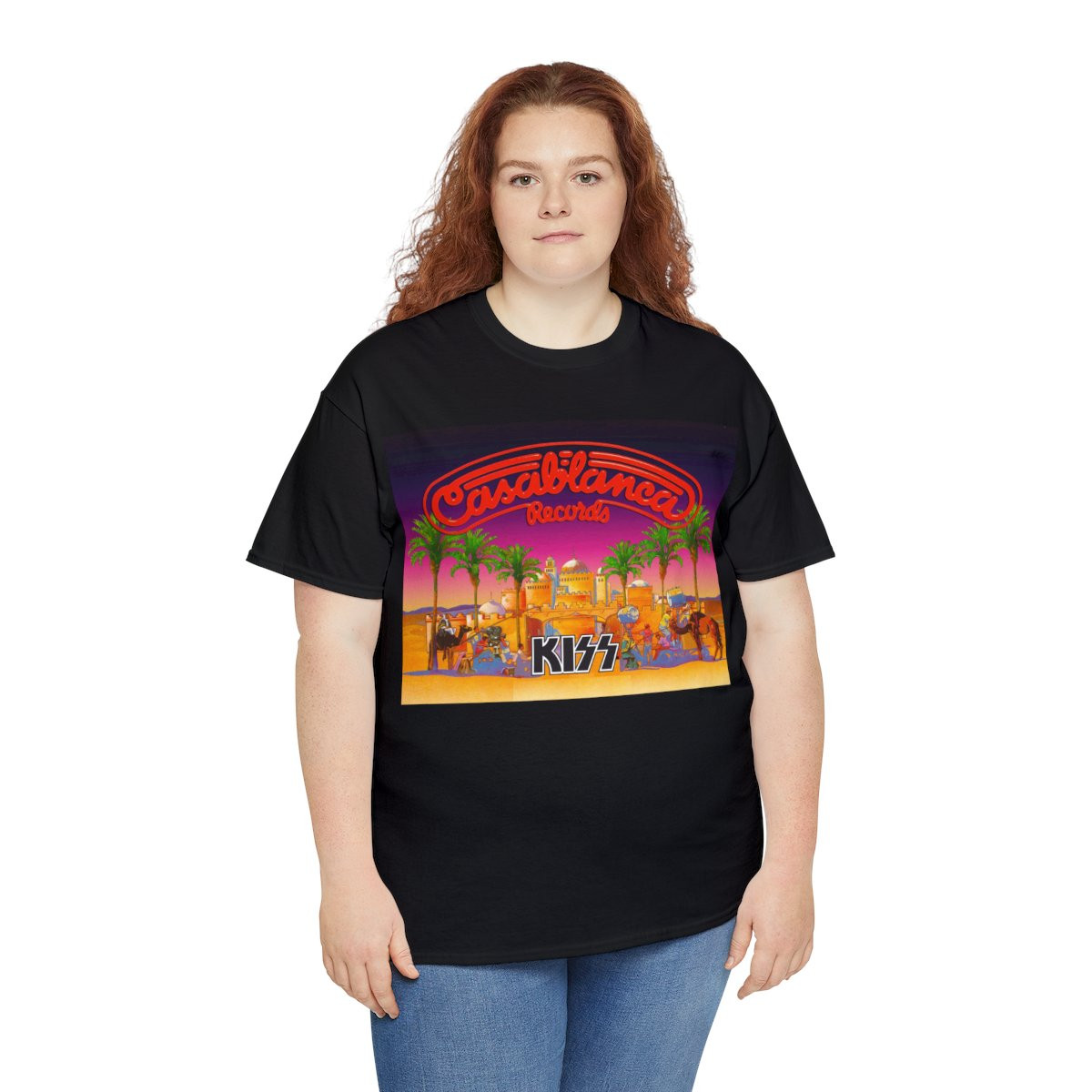 KISS Casablanca unisexShort Sleeve Tee