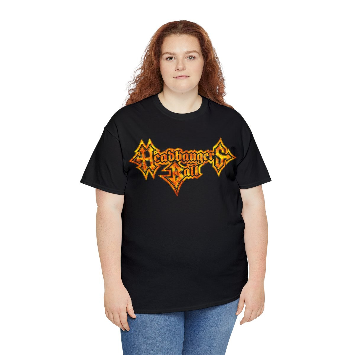 Headbangers Ball Flames unisex Short Sleeve Tee