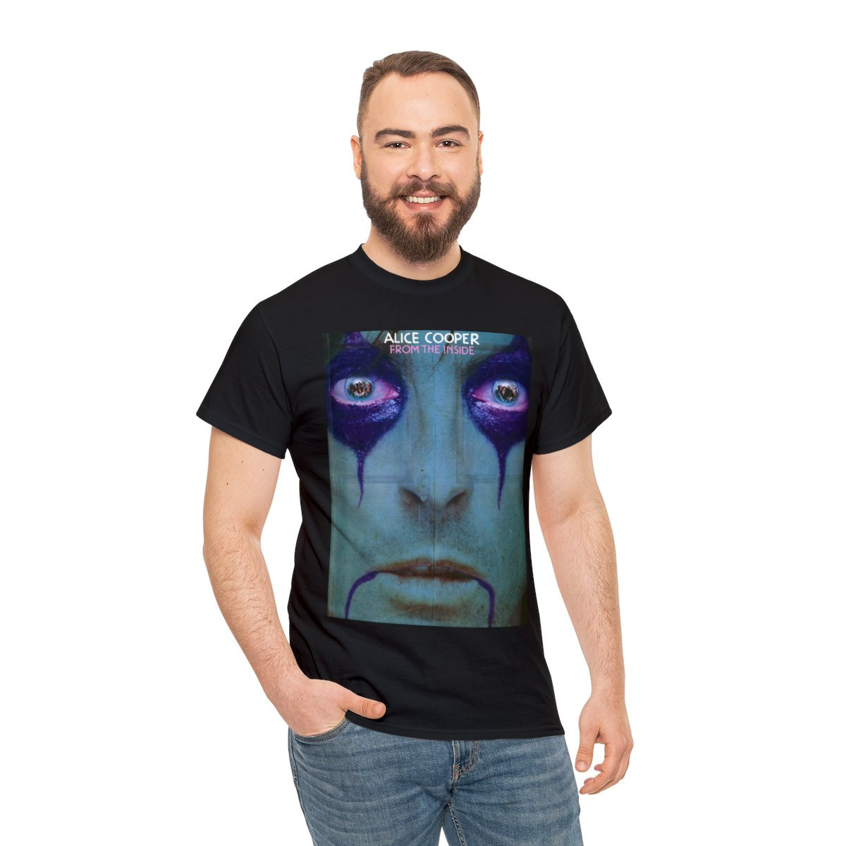 Alice Cooper From The Inside unisexShort Sleeve Tee