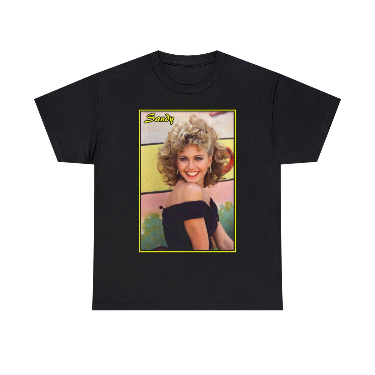Sandy from Grease Olivia Newton John Short Sleeve Tee