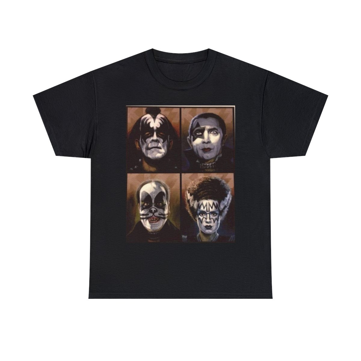 KISS T Shirt Monsters In Makeup Men's Short Sleeve Tee