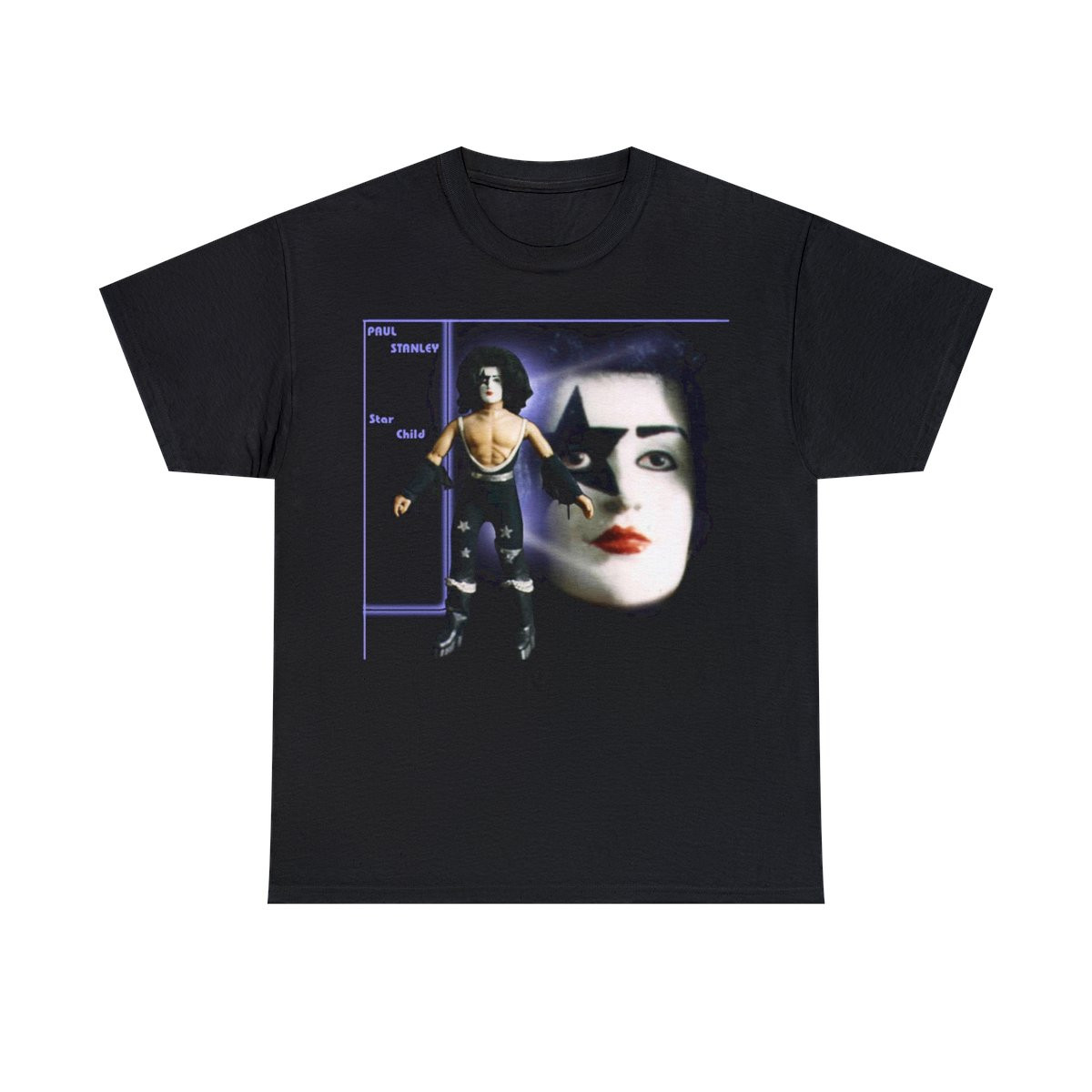 KISS mego dolls PAUL Stanley  Short Sleeve Tee