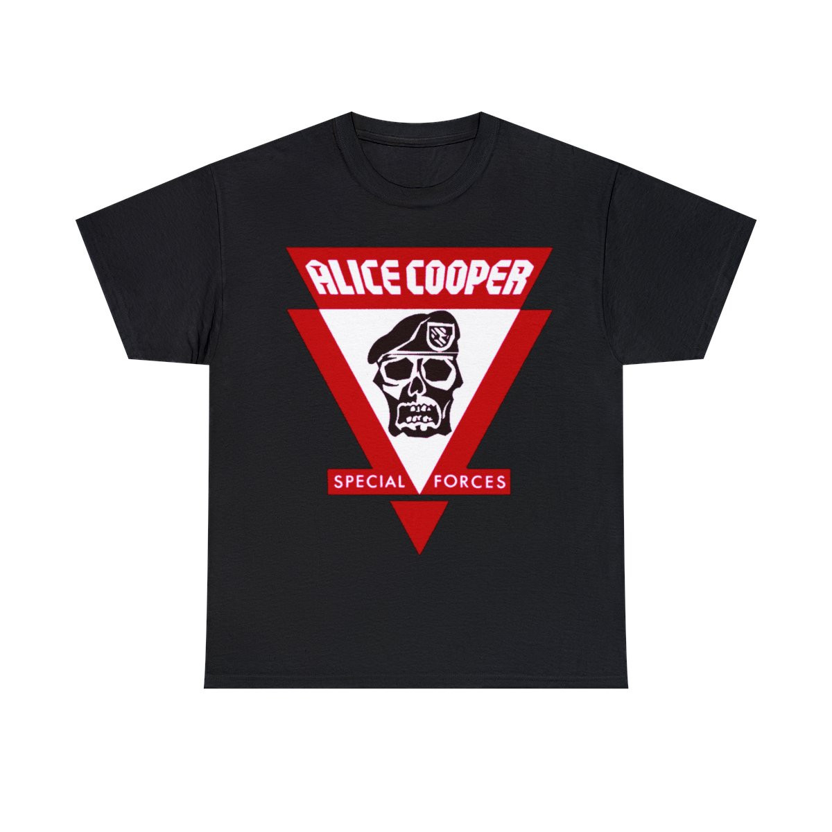 Alice Cooper Special Forces red Short Sleeve Tee